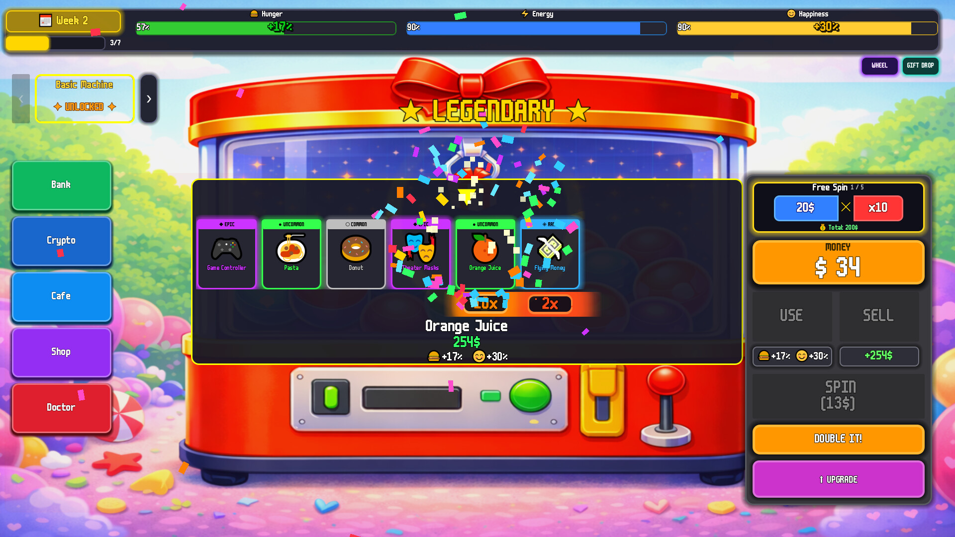Gift Drop Machine: Life Simulator screenshot 2