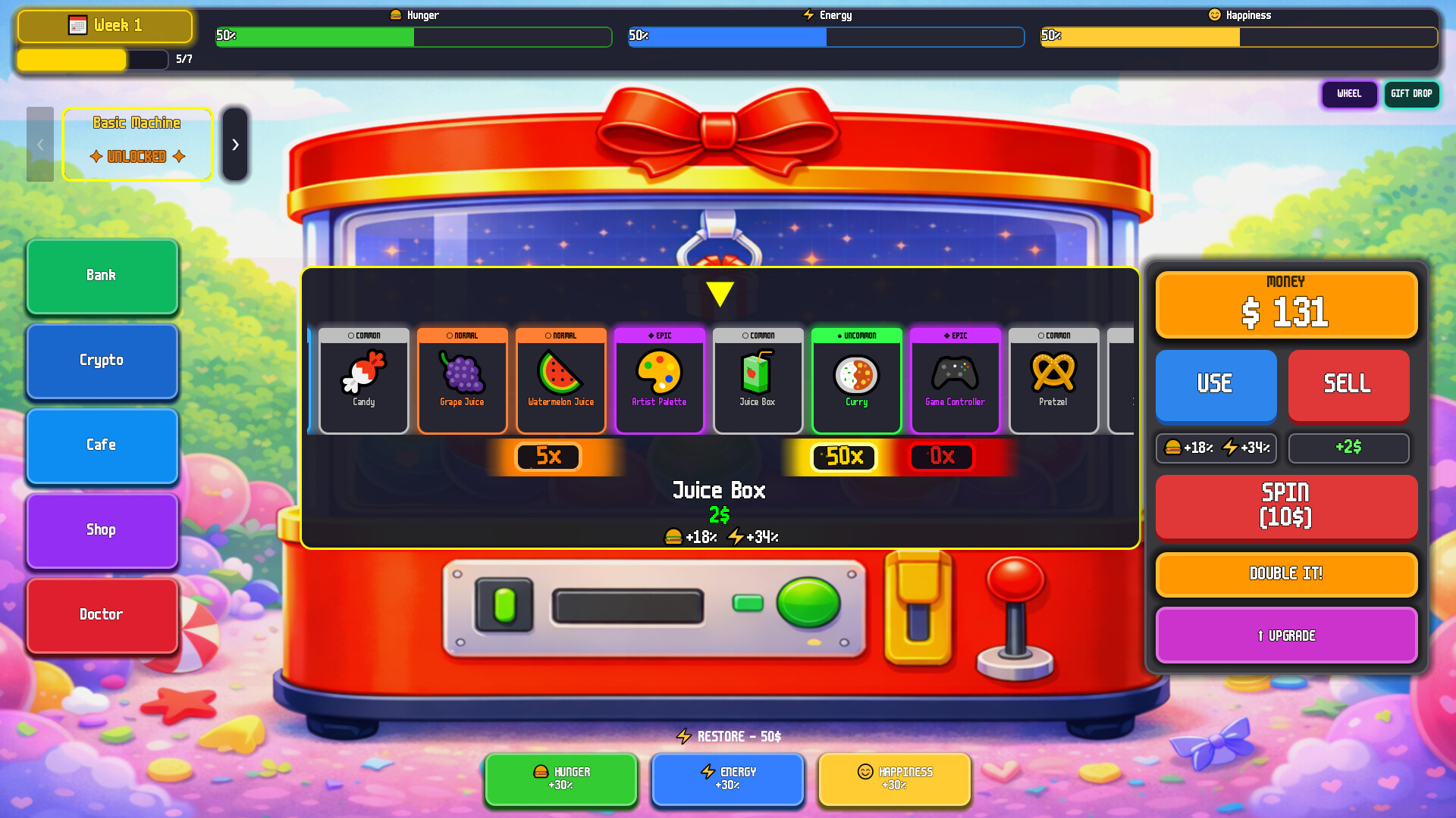 Gift Drop Machine: Life Simulator screenshot 1