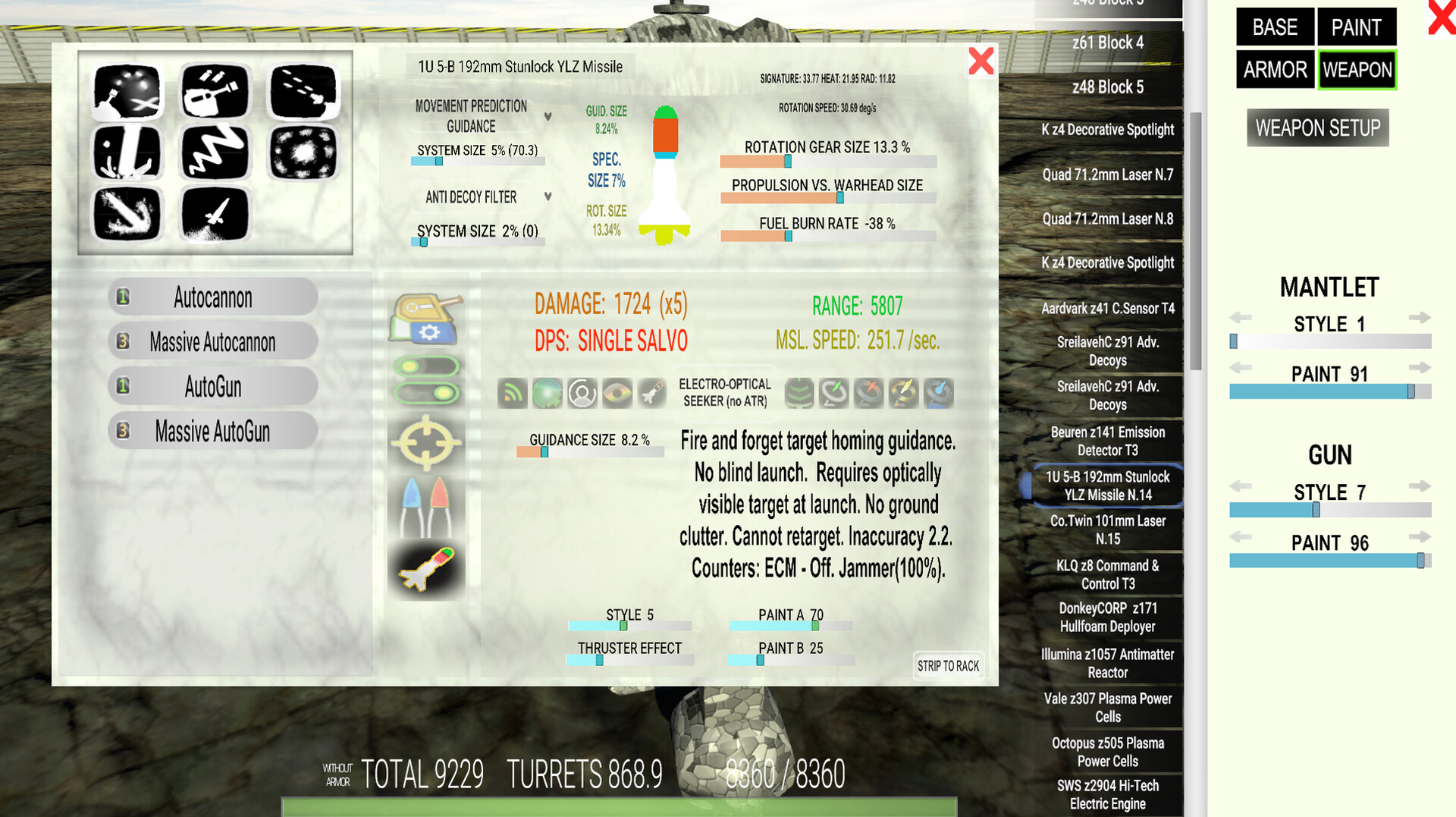 Mk50TWL Vehicle Battler Custom Slider screenshot 9