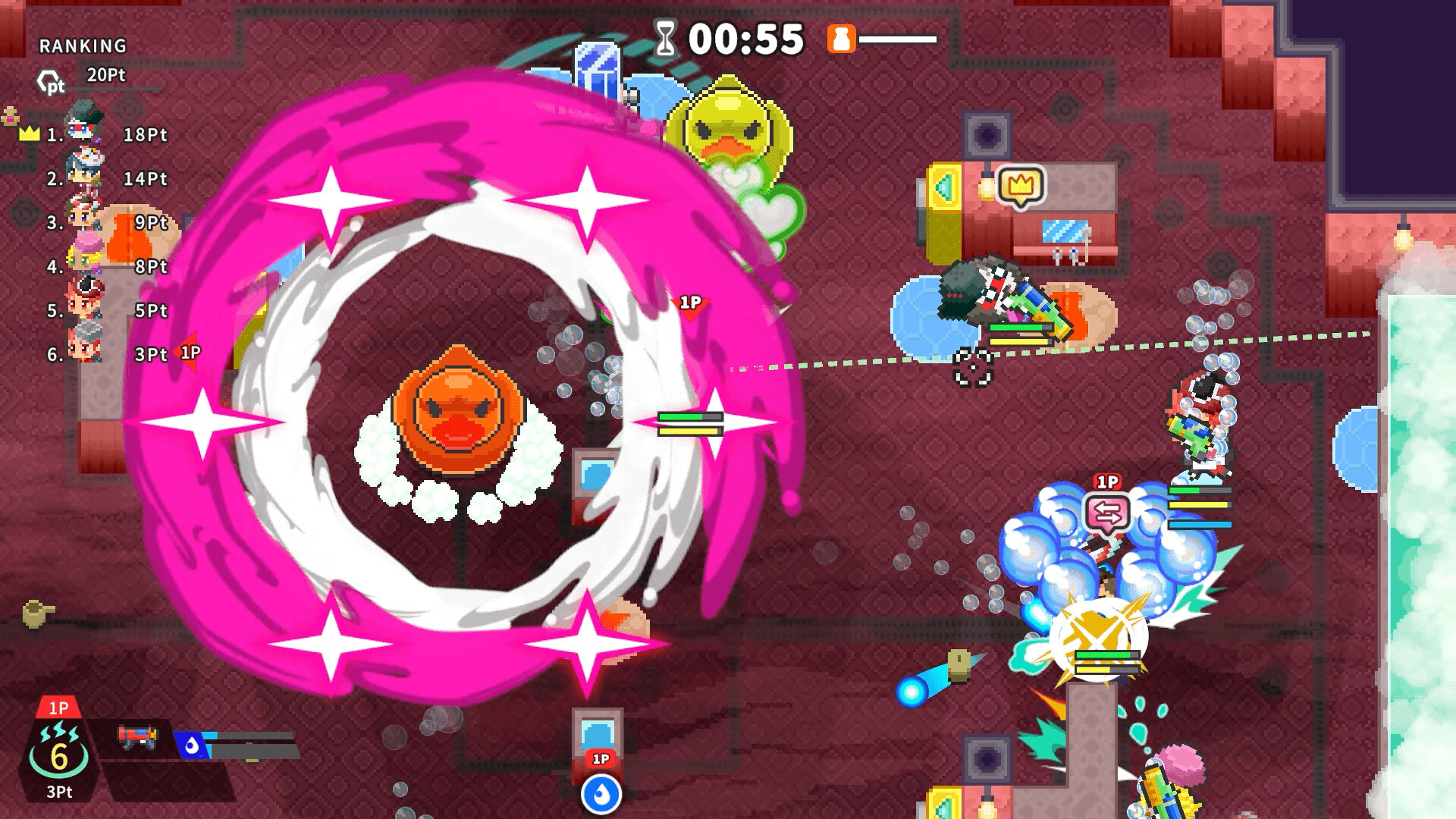 SENTO SURVIVOR : Slip, Grab, and Bathe in Glory! screenshot 1