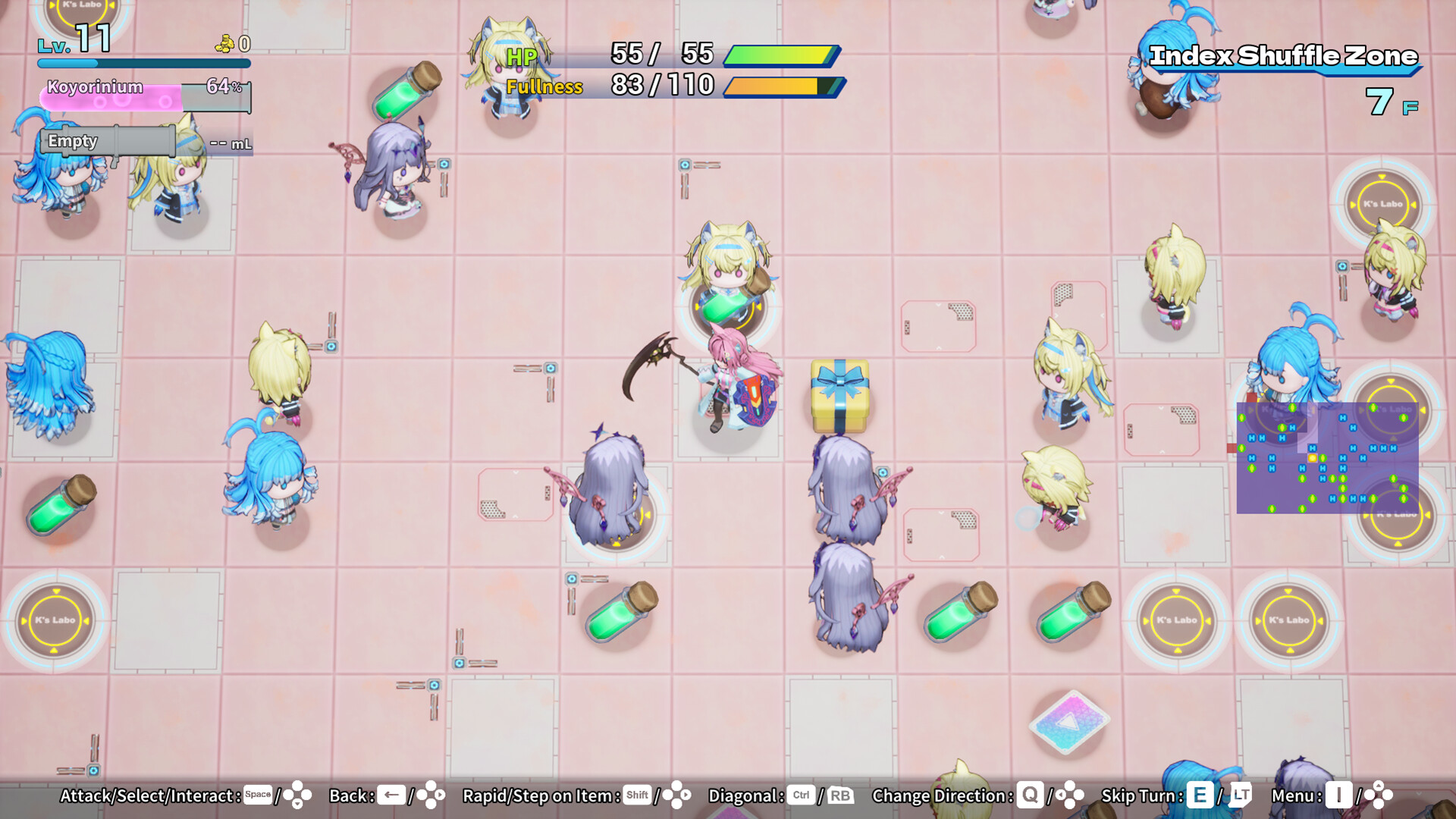 HoloDungeon: Koyori vs HollowLive in Honsha Tower screenshot 2