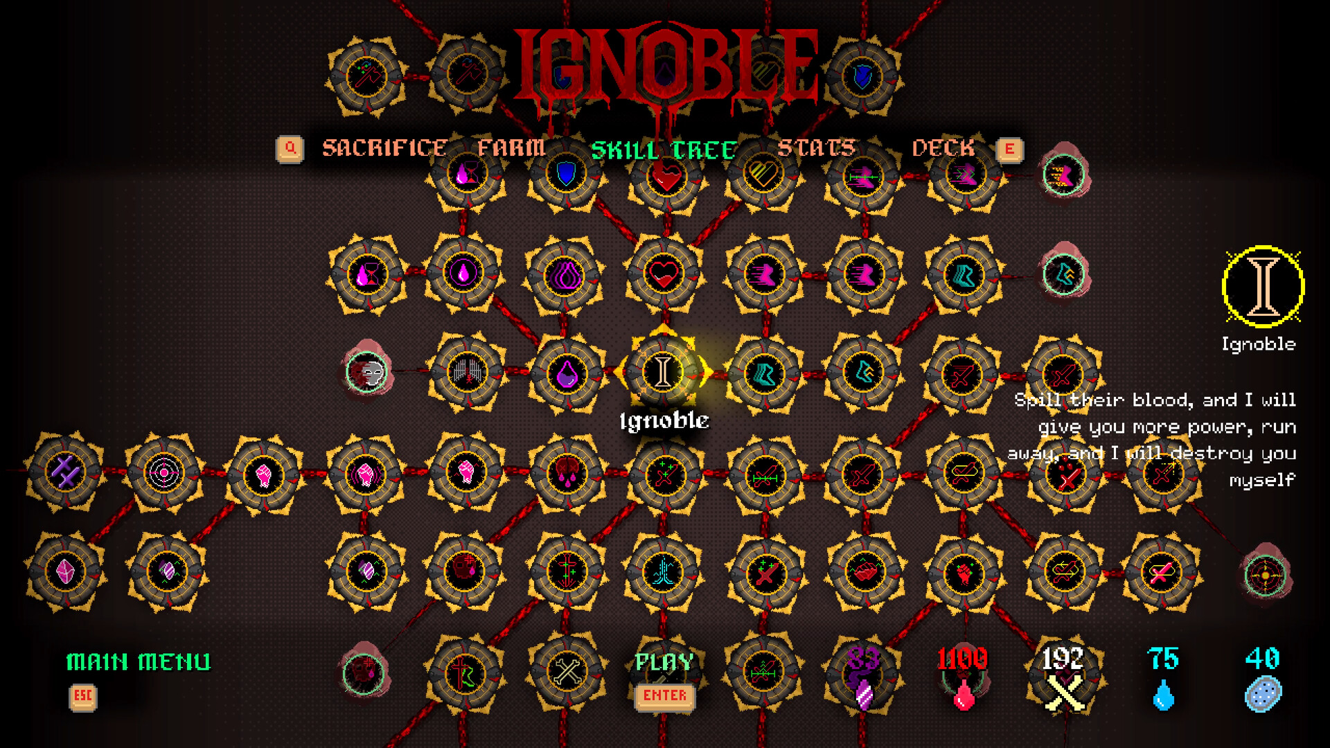 IGNOBLE screenshot 2
