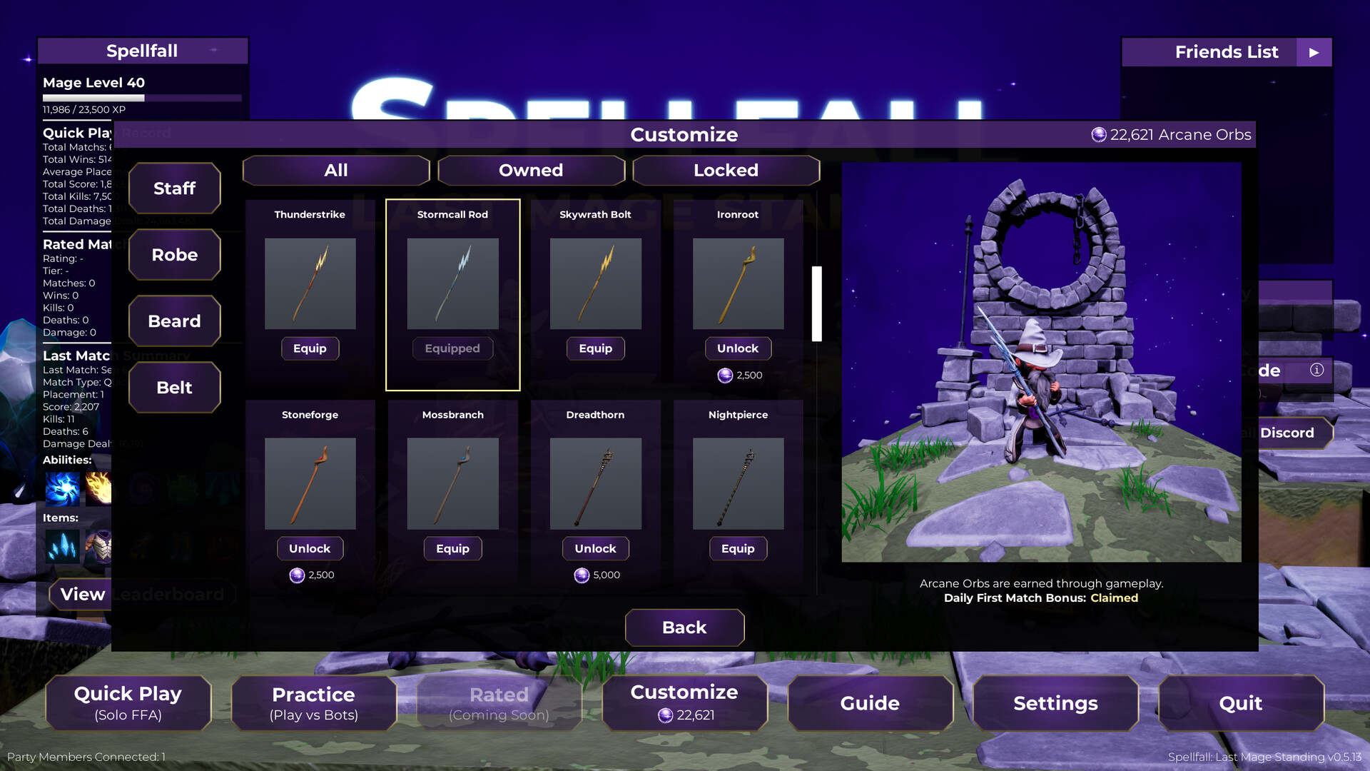 Spellfall: Last Mage Standing screenshot 7