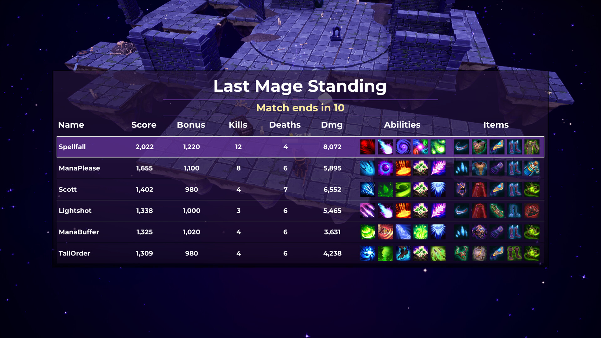 Spellfall: Last Mage Standing screenshot 4