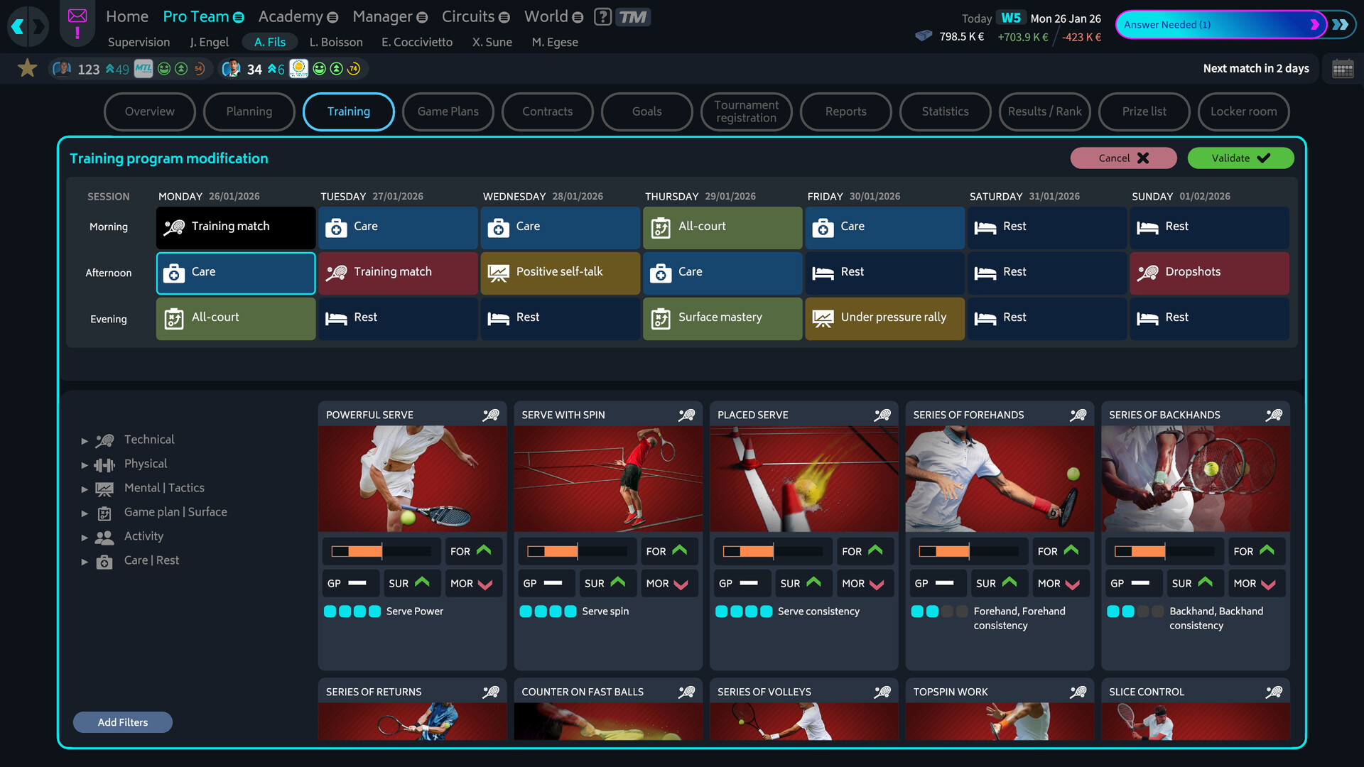 Tennis Manager 26 screenshot 9