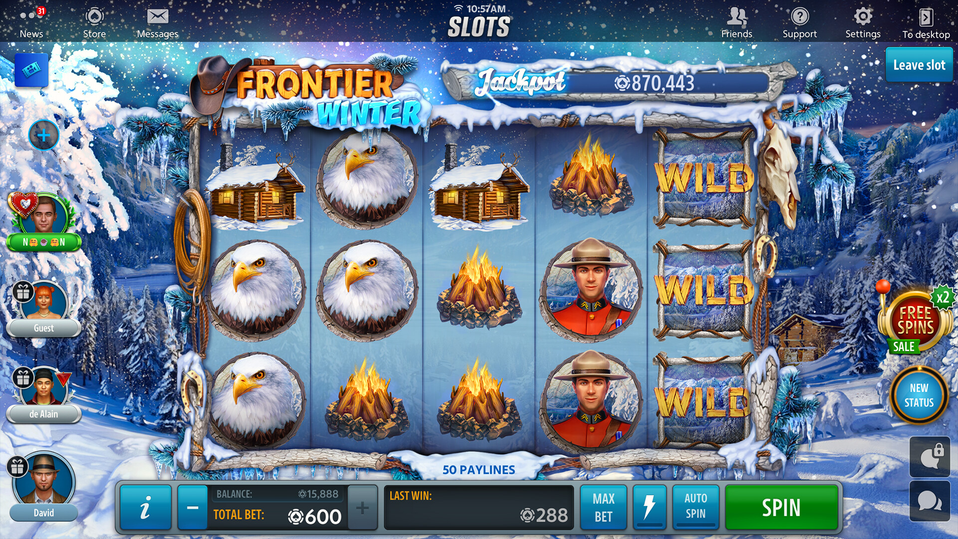 Jackpot Valley Slots screenshot 2