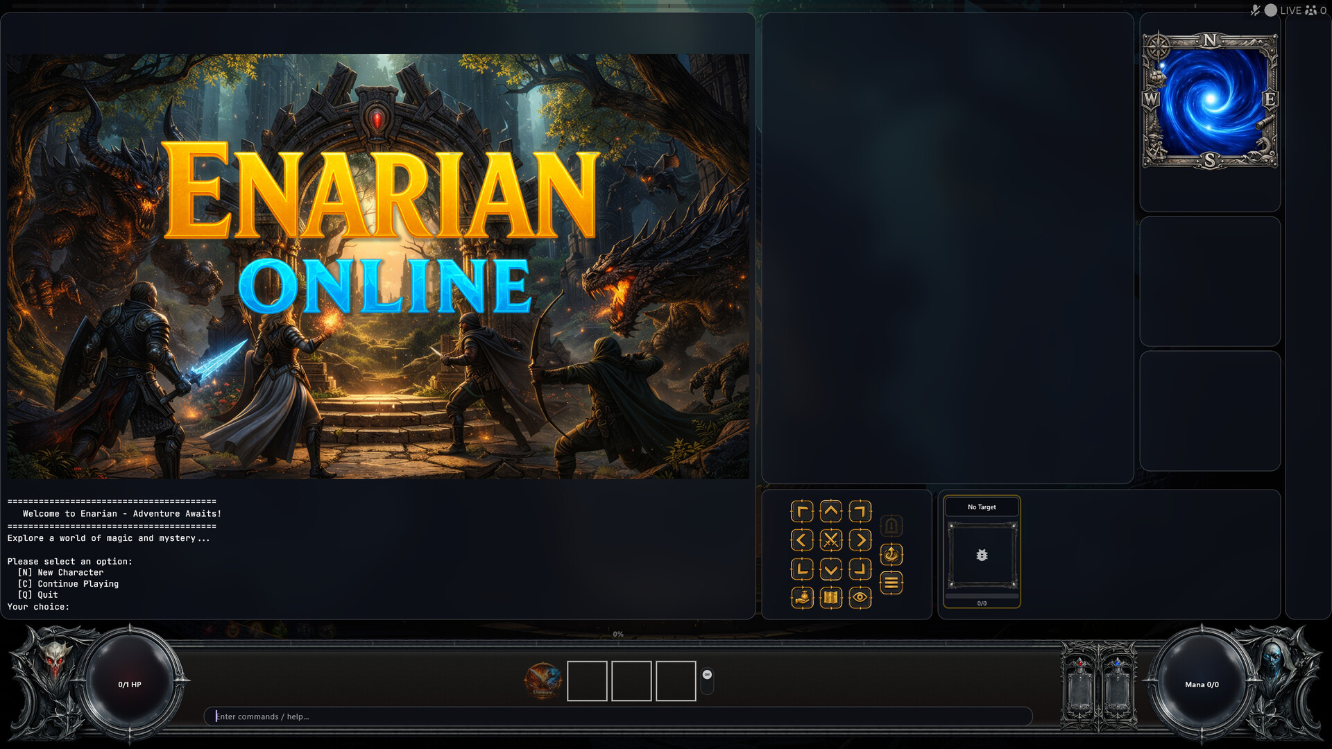 Enarian Online screenshot 1