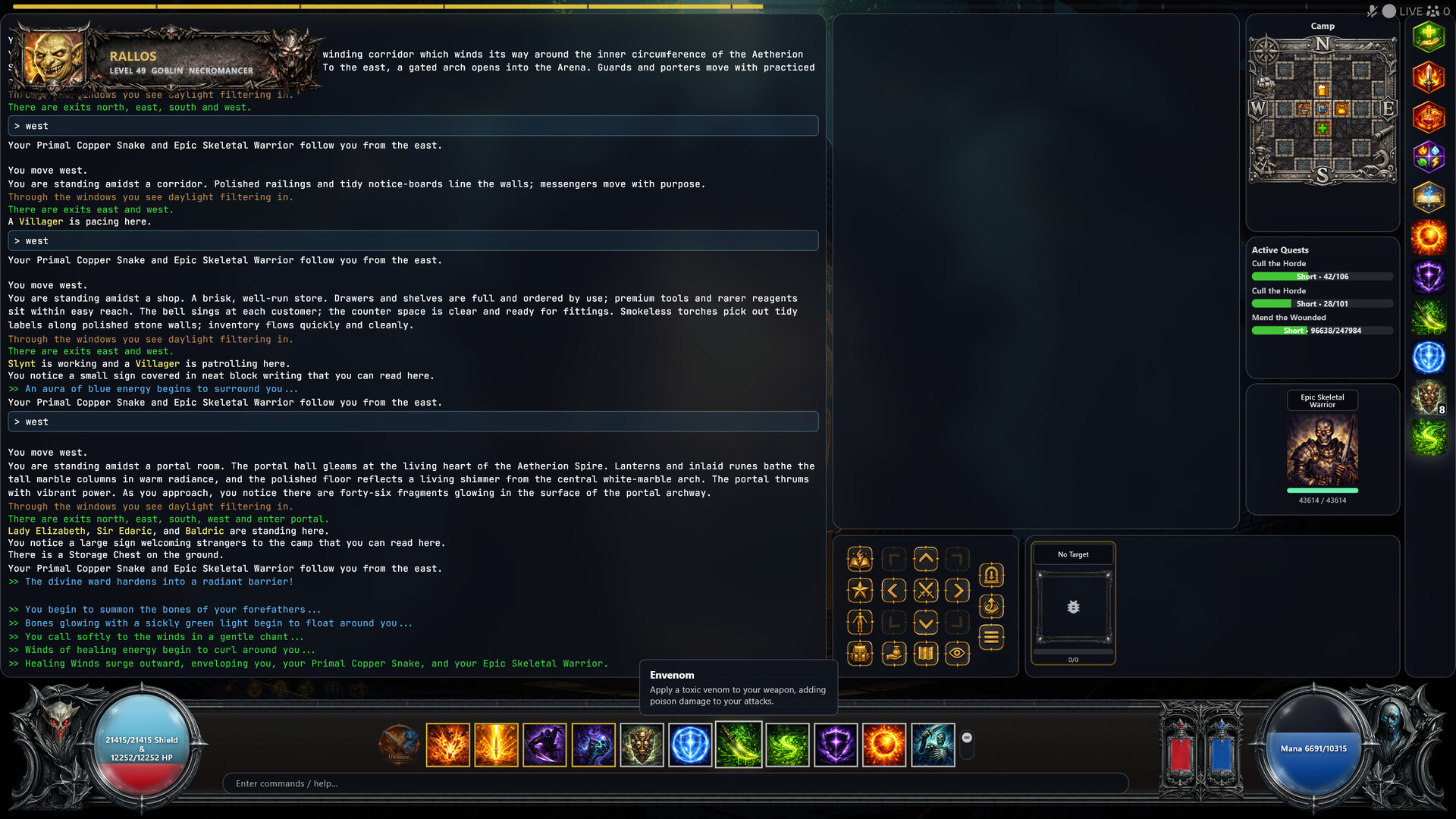 Enarian Online screenshot 7