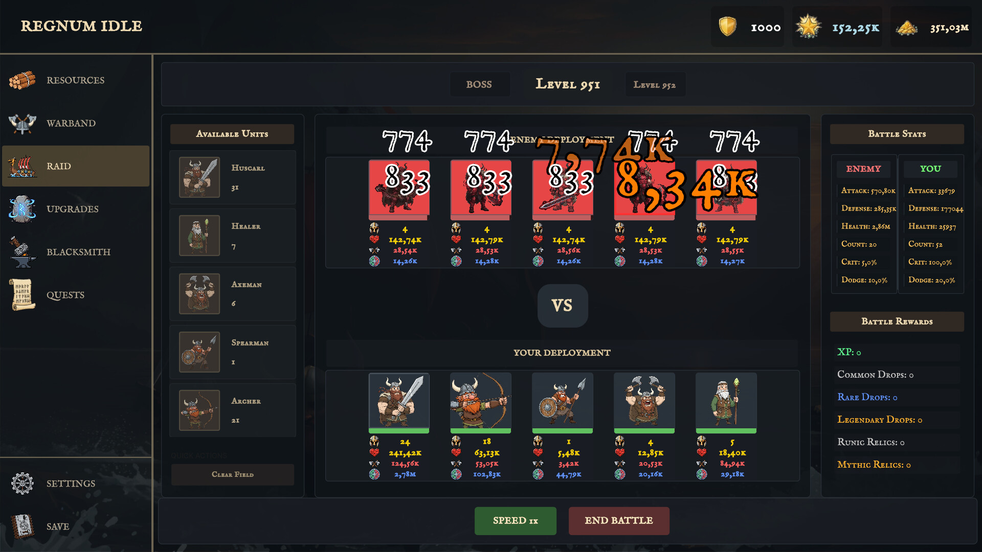 Regnum Idle screenshot 2