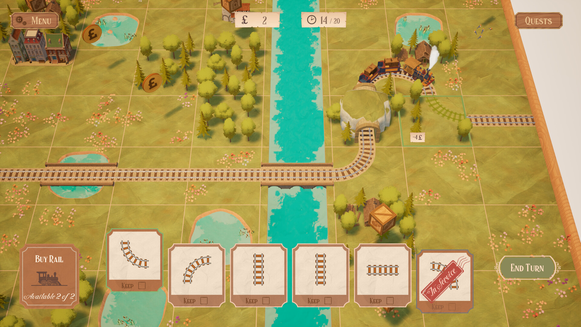 Railroad to Amberfield screenshot 4