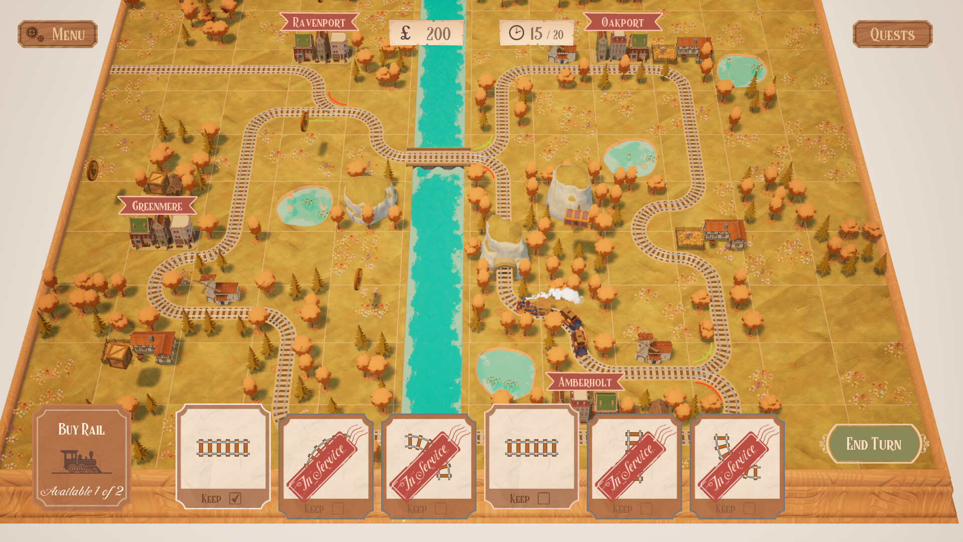 Railroad to Amberfield screenshot 3