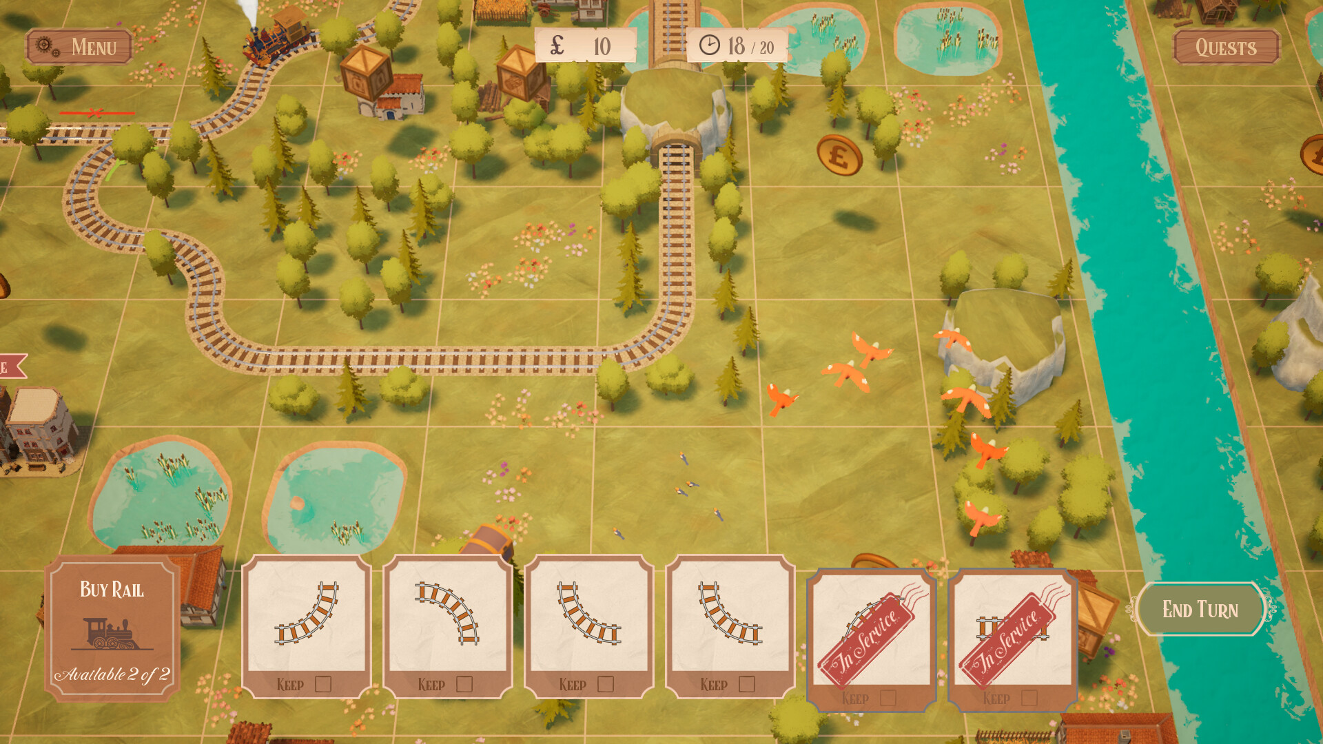 Railroad to Amberfield screenshot 6