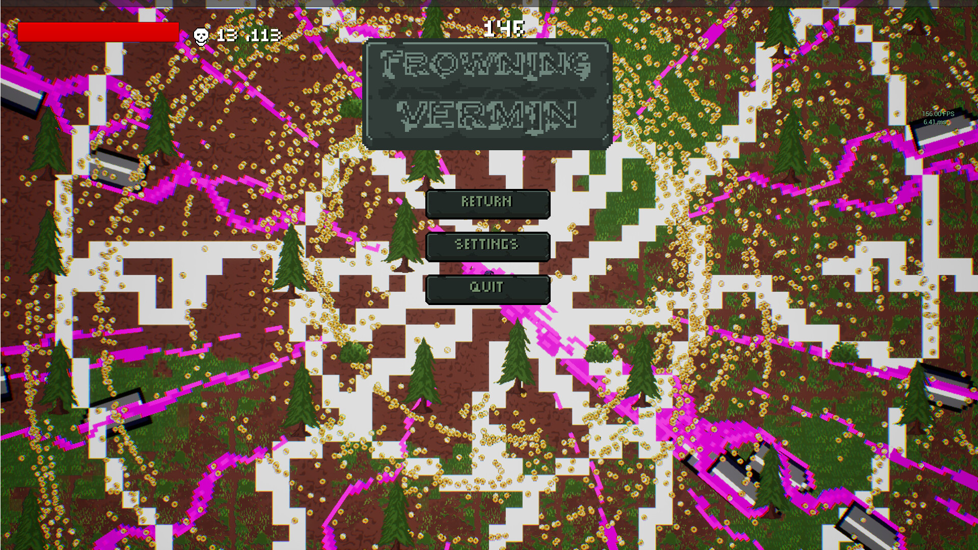 Frowning Vermin screenshot 1
