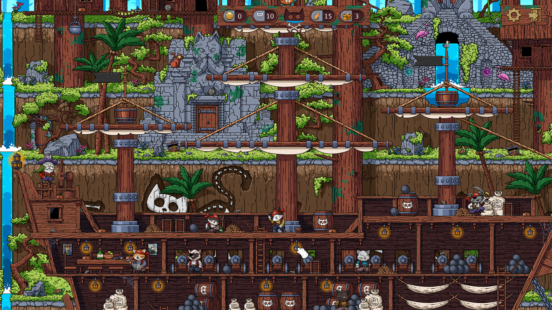 Meowrvelous Pirate Cats - A Hidden Object Game screenshot 4