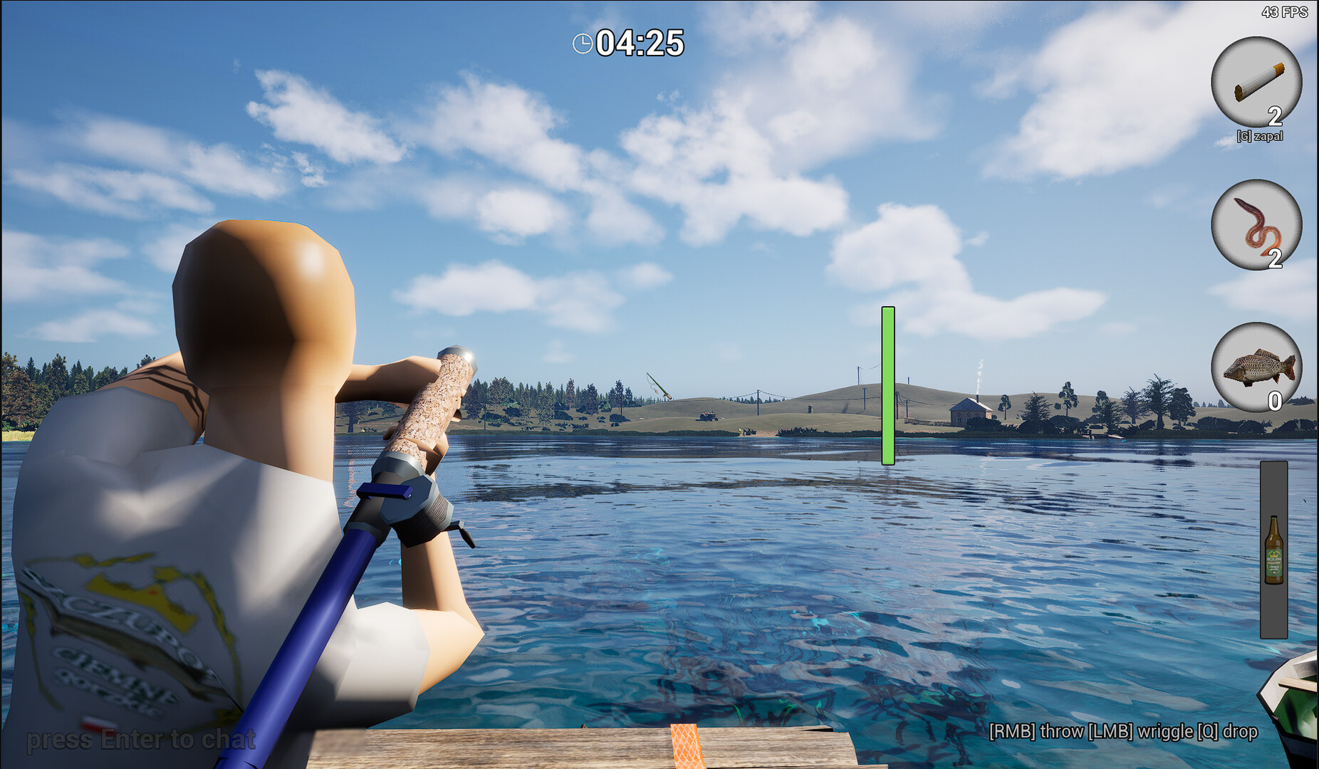 Fishing for Idiots: Single player screenshot 1