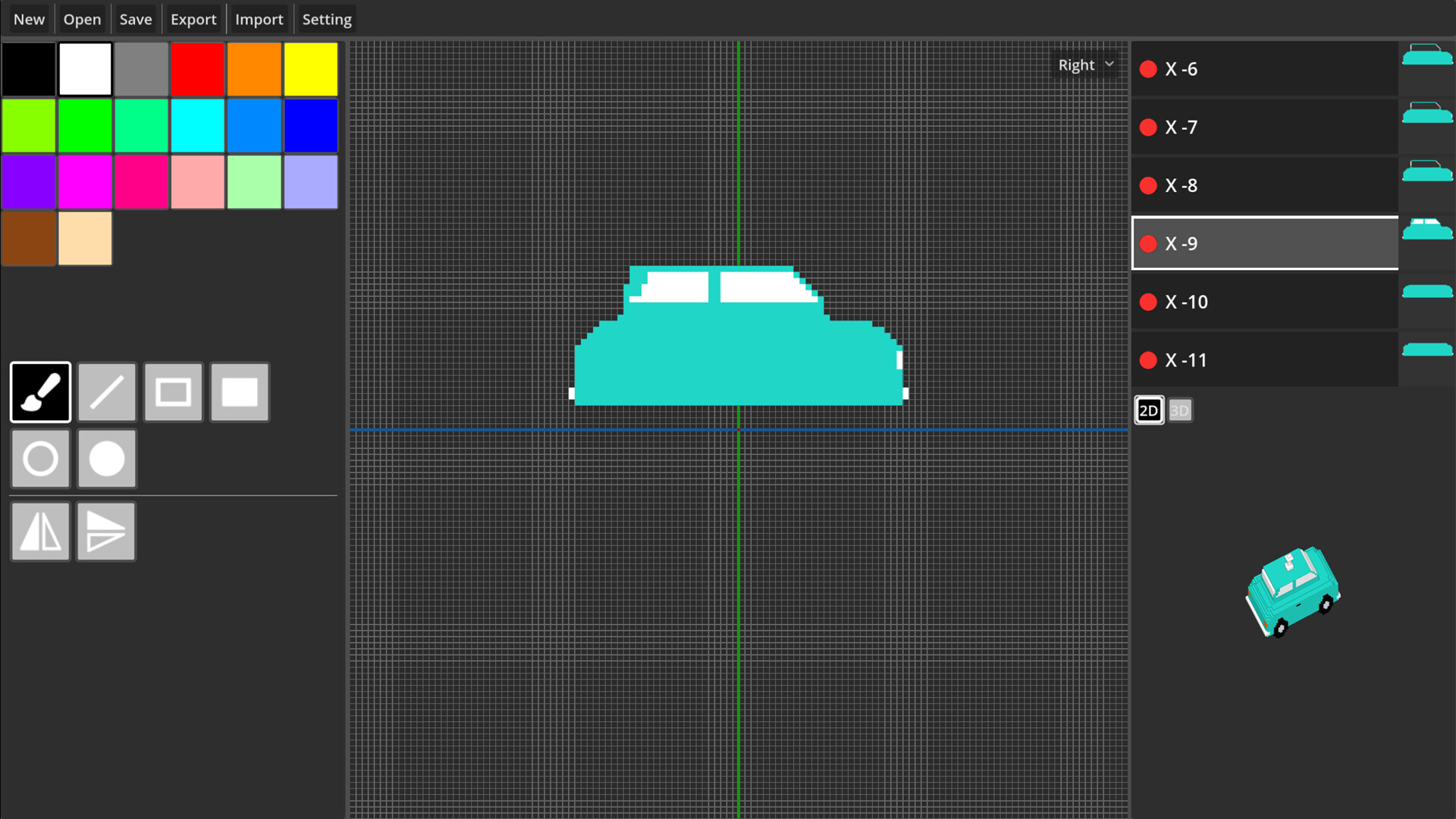 Pixel Builder screenshot 1