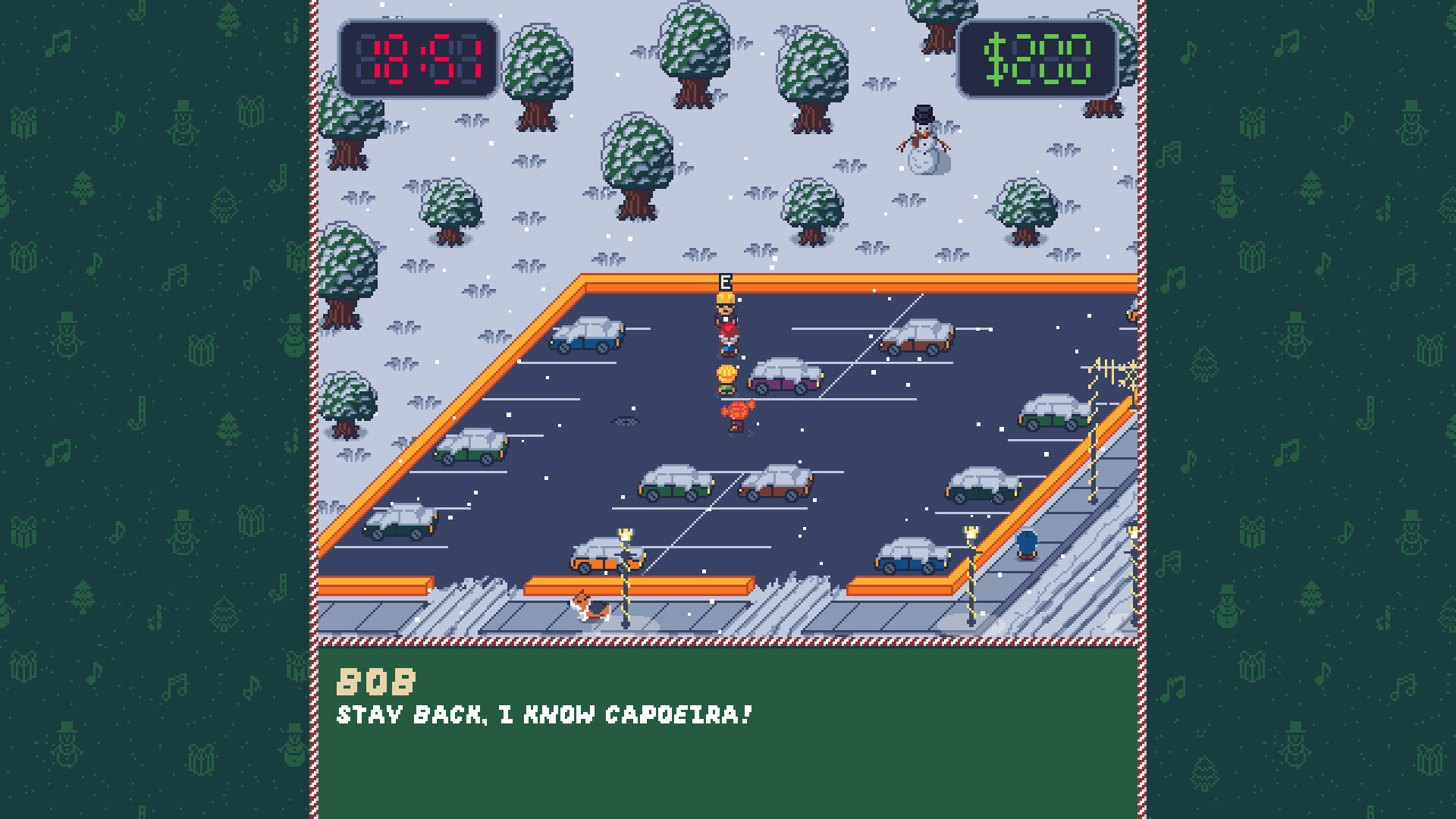 Touch Grass: A Bit-Sized Christmas Adventure screenshot 7