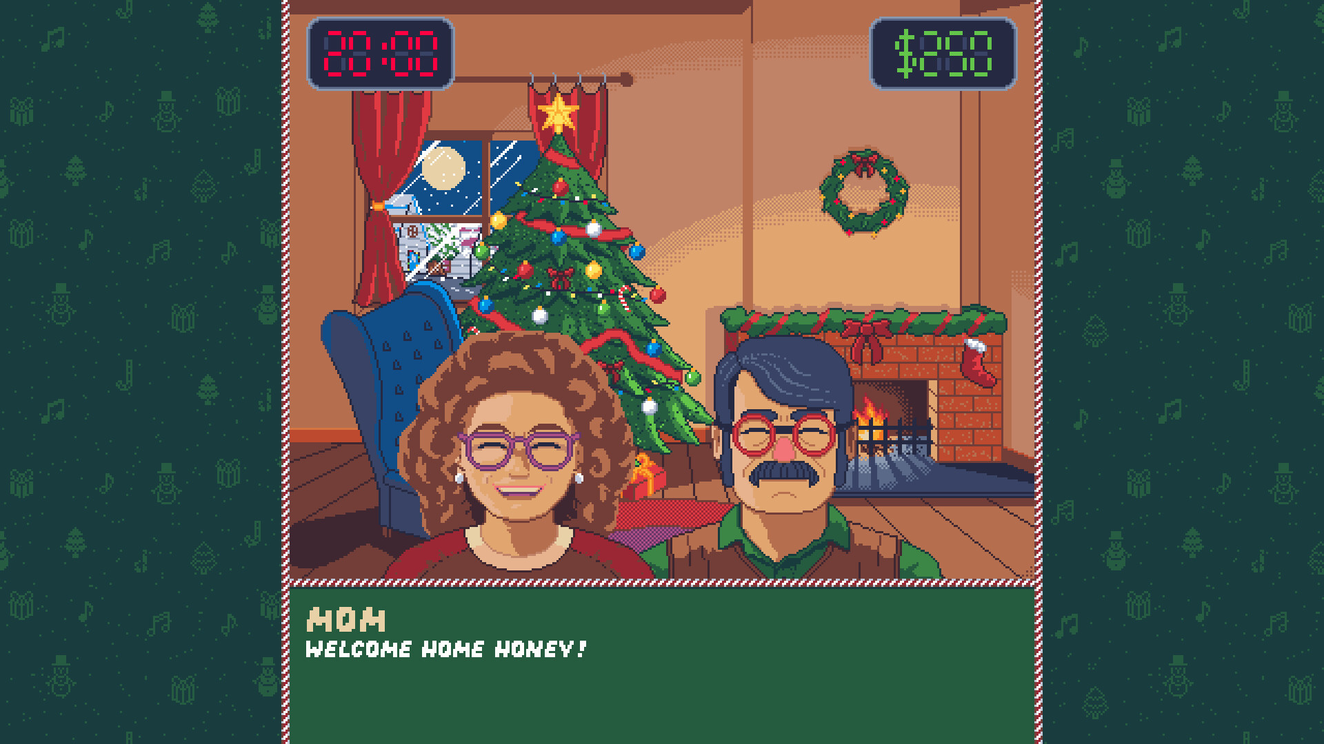 Touch Grass: A Bit-Sized Christmas Adventure screenshot 11