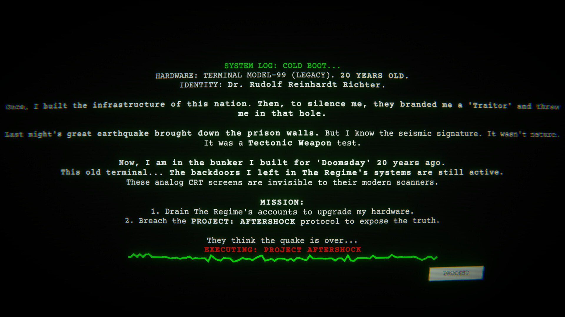 Project: AFTERSHOCK screenshot 11
