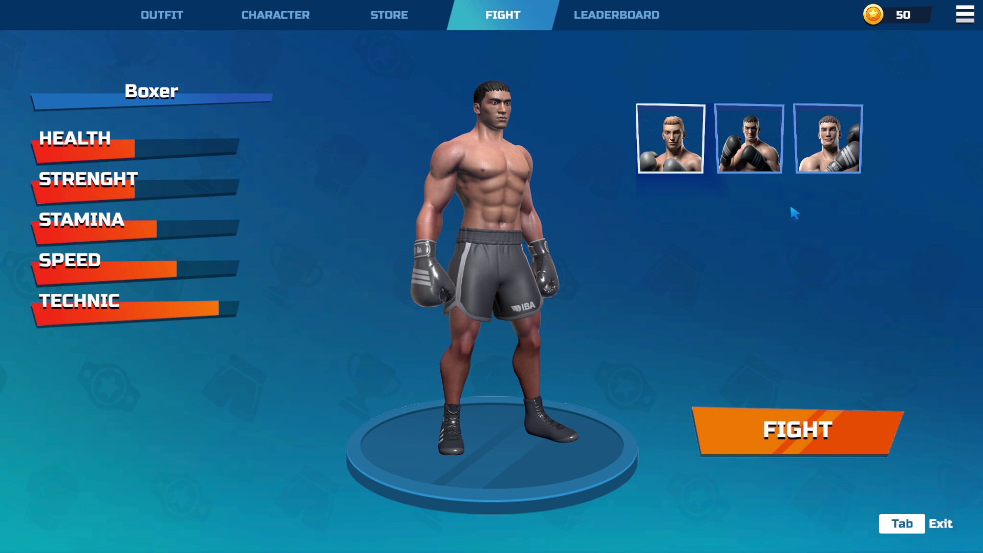 IBA Boxing game screenshot 2