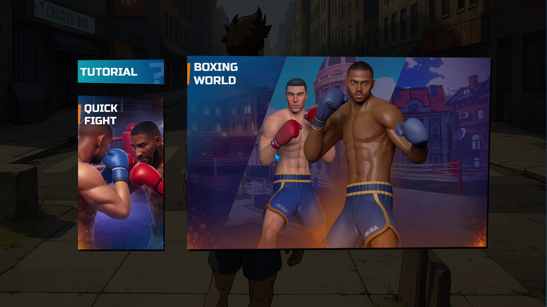 IBA Boxing game screenshot 1