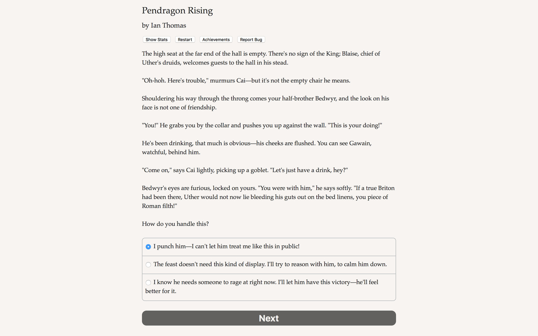 Pendragon Rising screenshot 3
