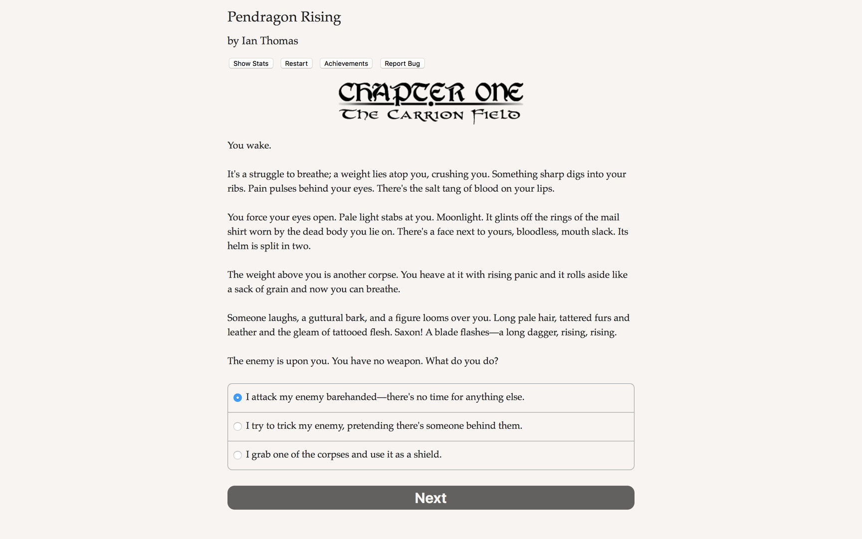 Pendragon Rising screenshot 5