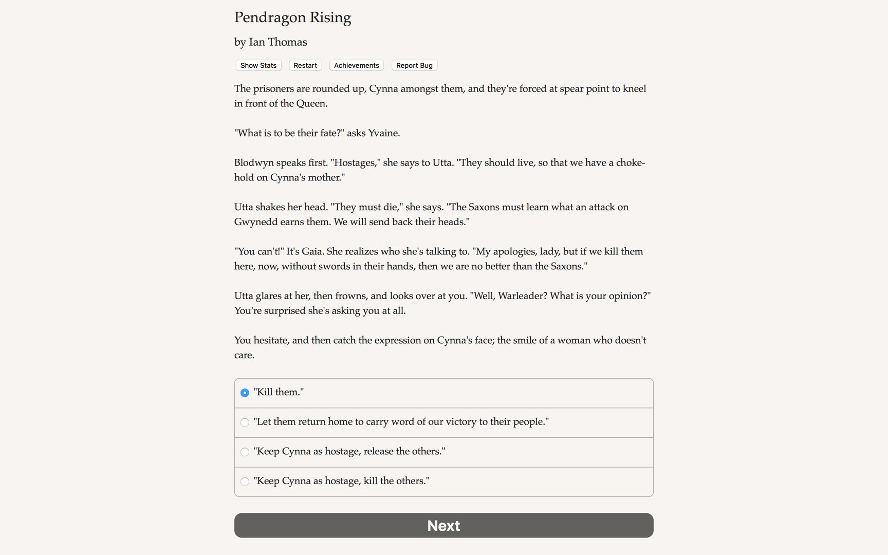 Pendragon Rising screenshot 2