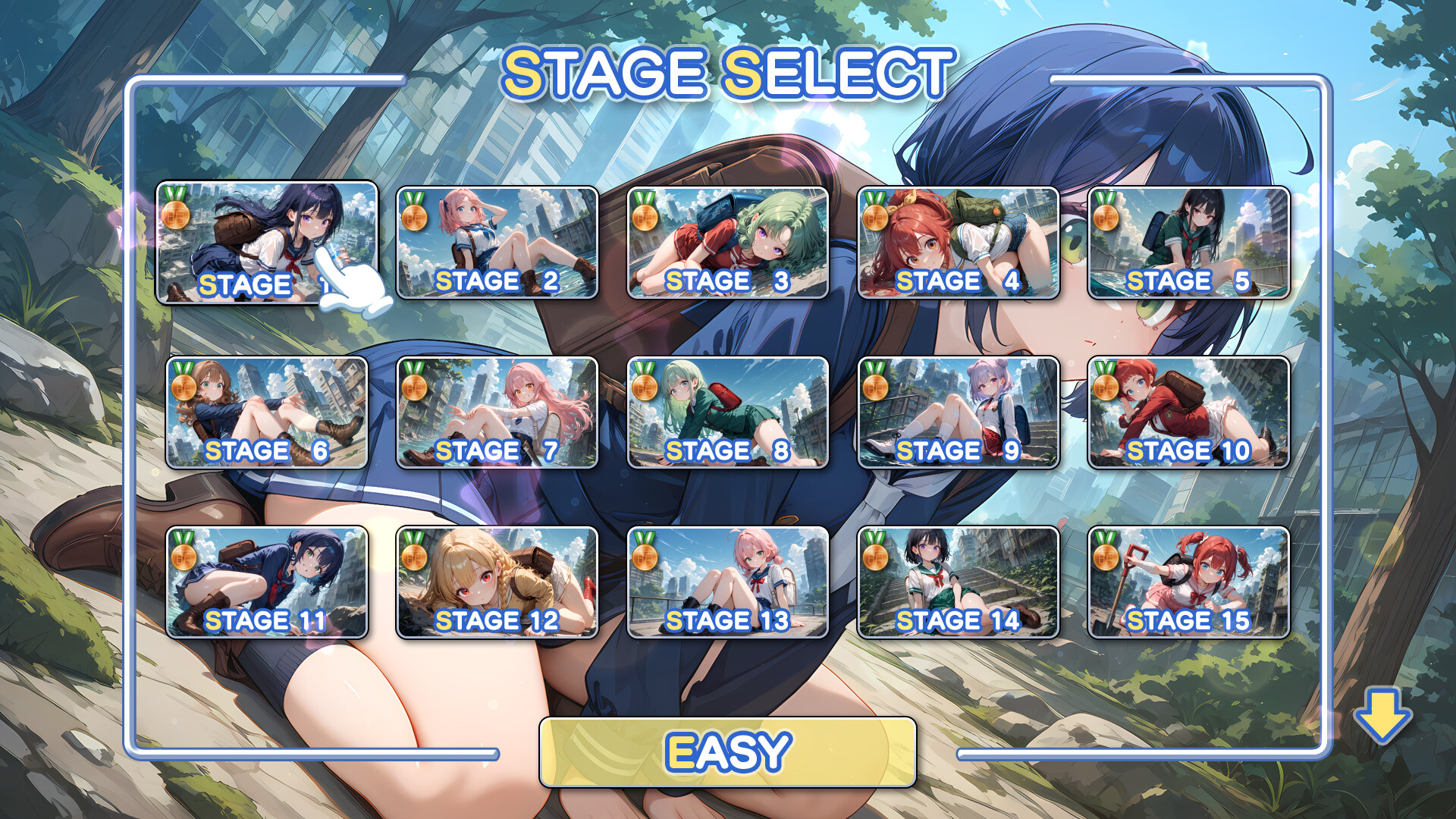 Moe Mekuri After Eden Girl screenshot 2