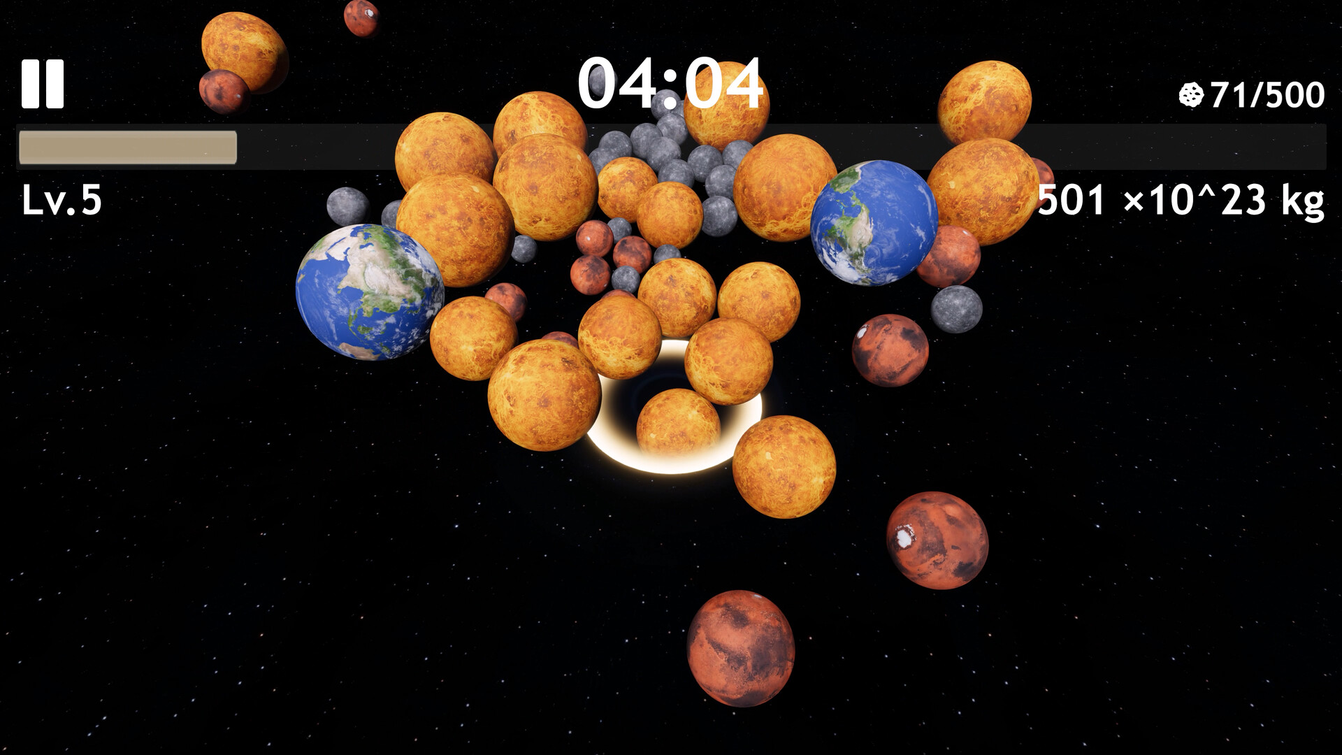 Blackhole Survivors screenshot 1