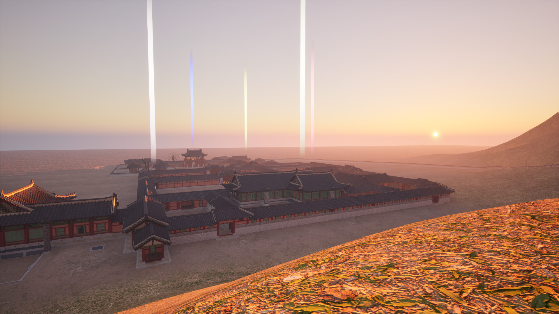 A walk in Hwaseong Temporary Palace at night screenshot 4