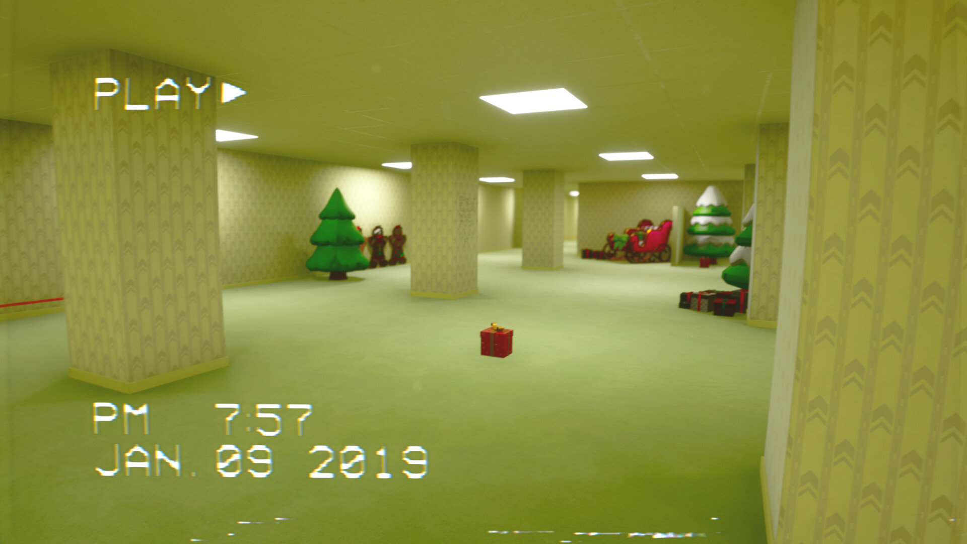 Backrooms Santa screenshot 4