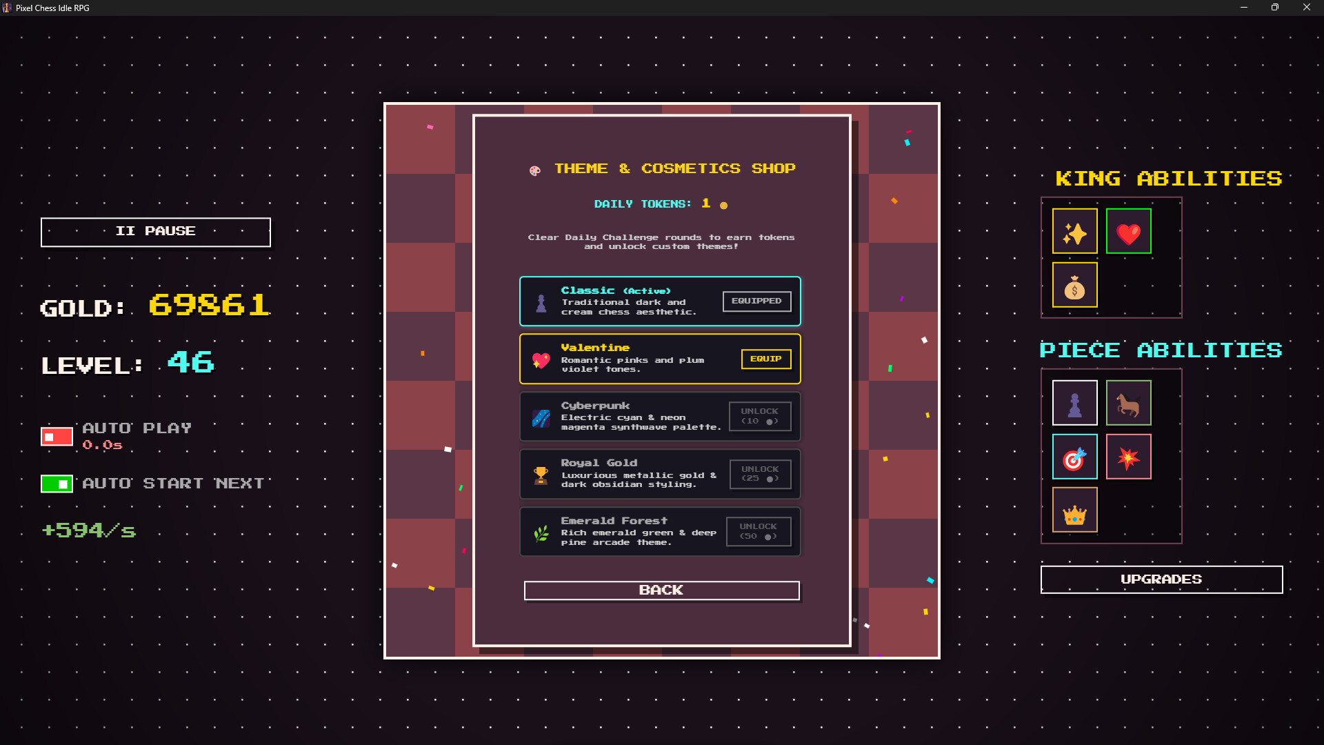 Pixel Chess Idle RPG screenshot 4