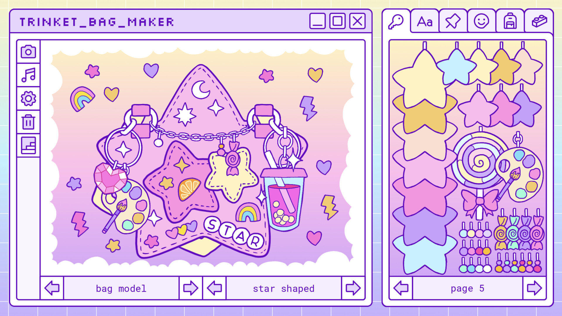 Trinket Bag Maker screenshot 1