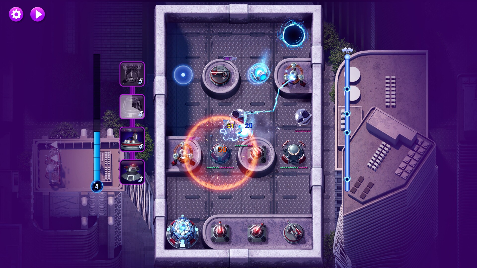 Bumper Blitz TD screenshot 1