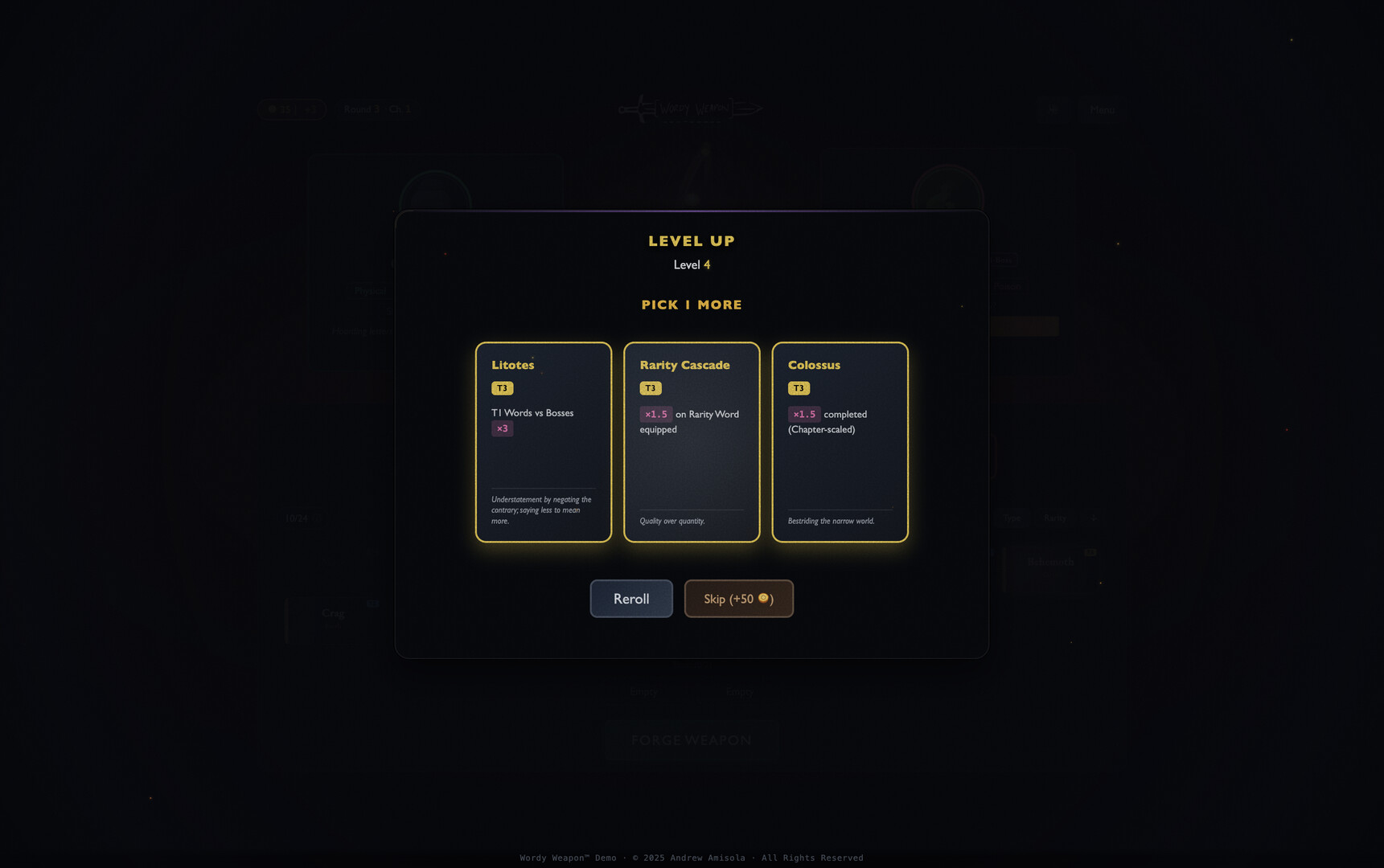 Wordy Weapon screenshot 4