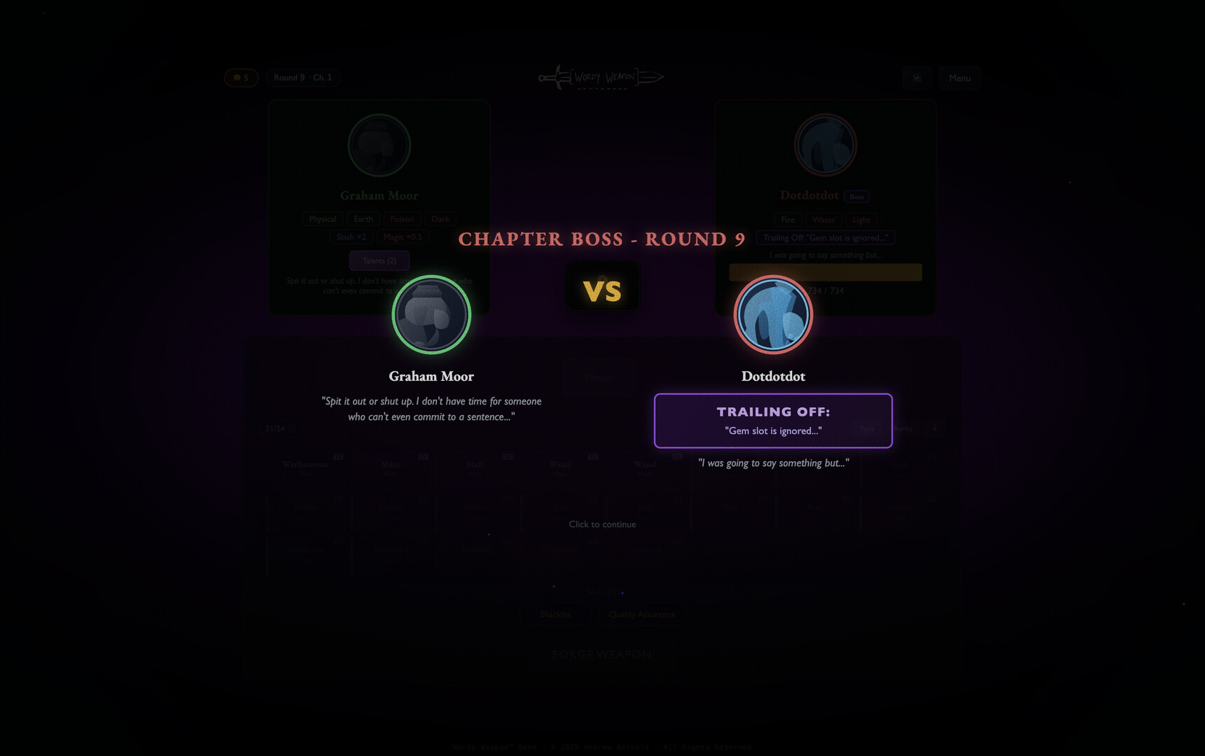 Wordy Weapon screenshot 3