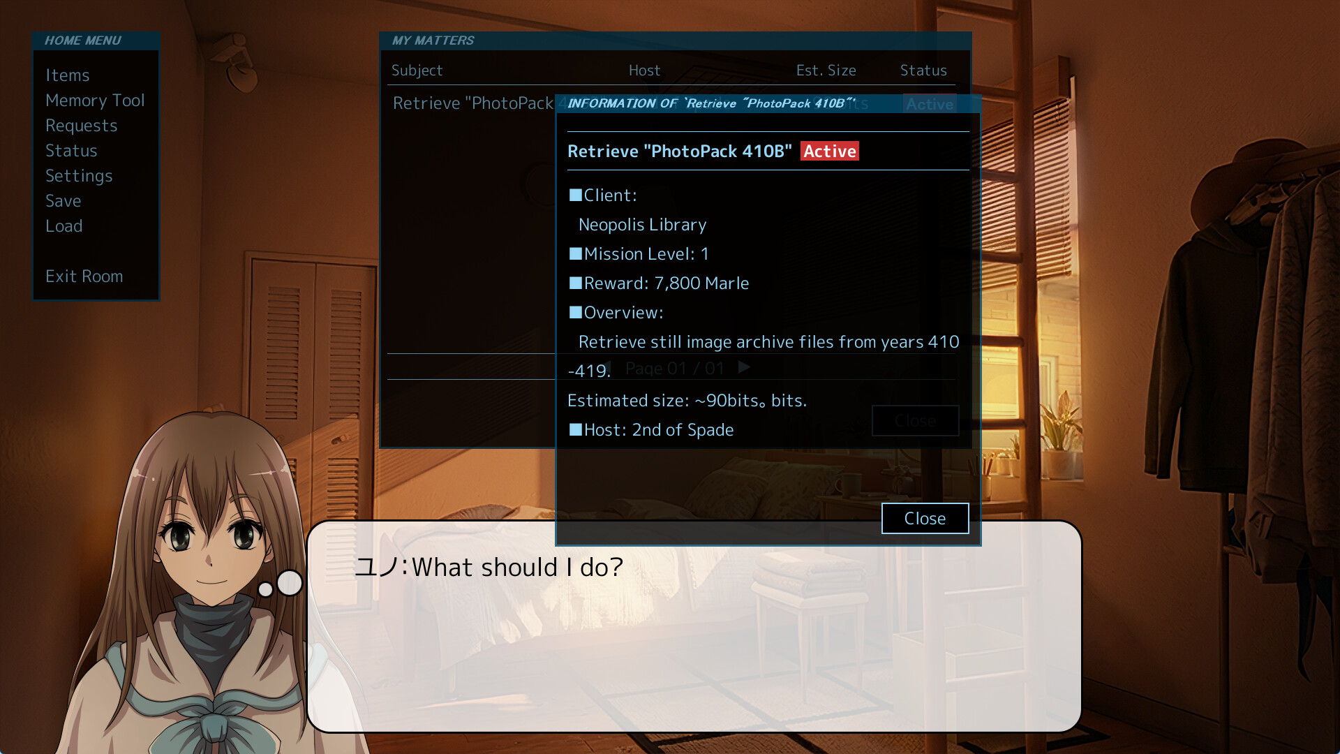 Mercurius Blue: ReCollection screenshot 8