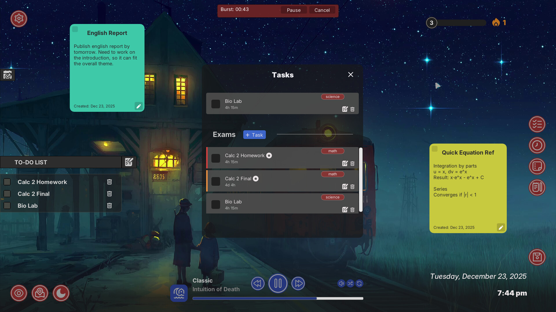 FocusScape: Lofi Productivity screenshot 3