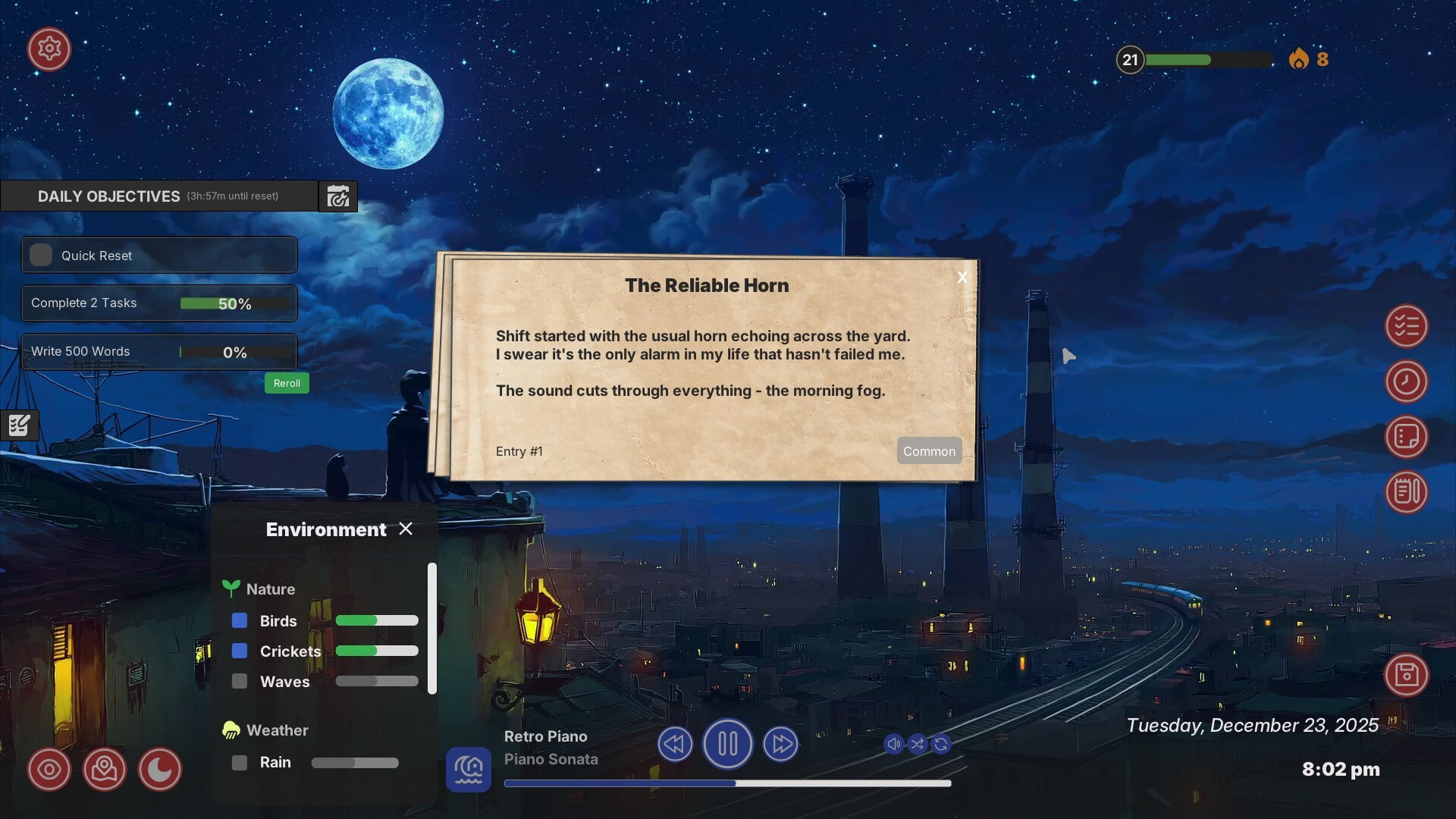 FocusScape: Lofi Productivity screenshot 4