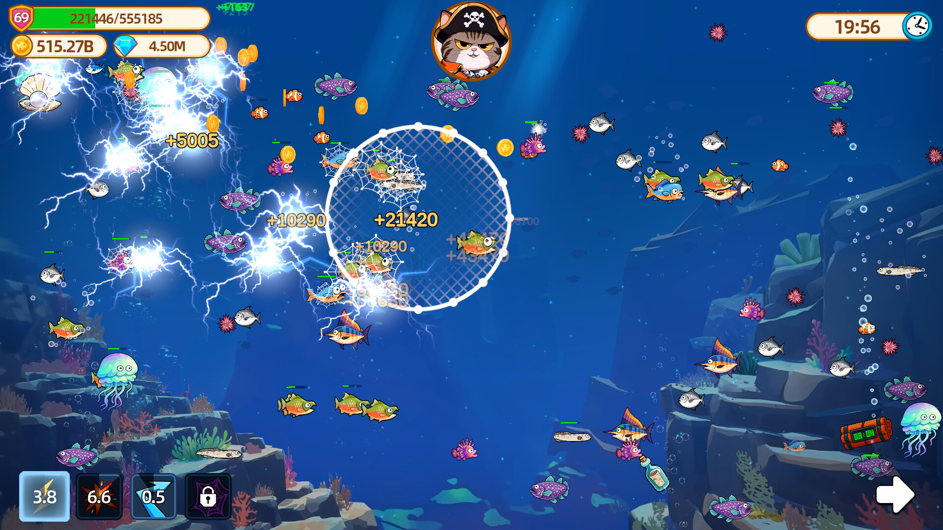Captain Whiskers: Incremental Seas screenshot 11