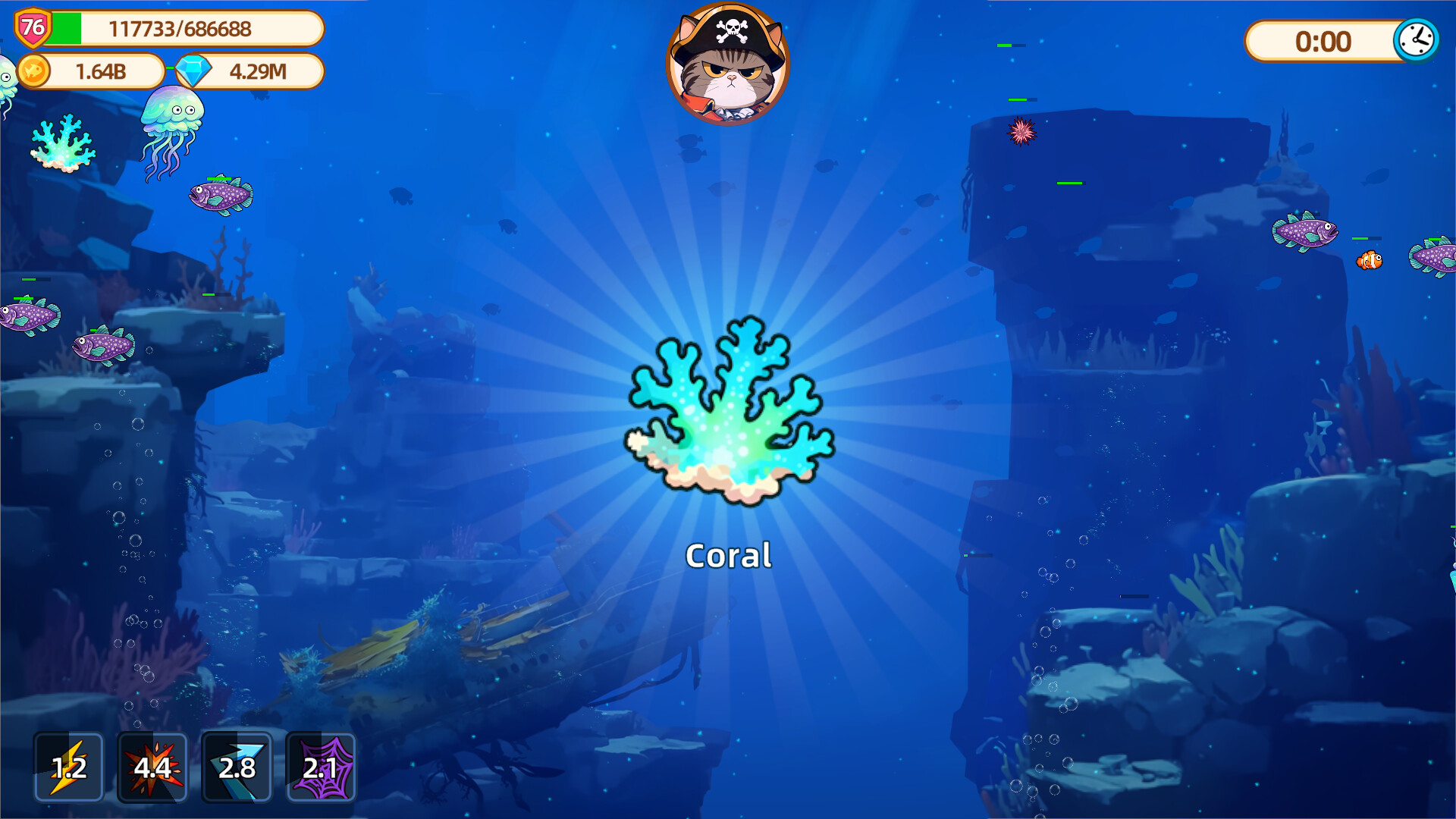 Captain Whiskers: Incremental Seas screenshot 9