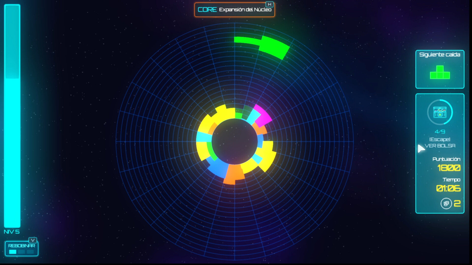 Neon Orbit screenshot 1