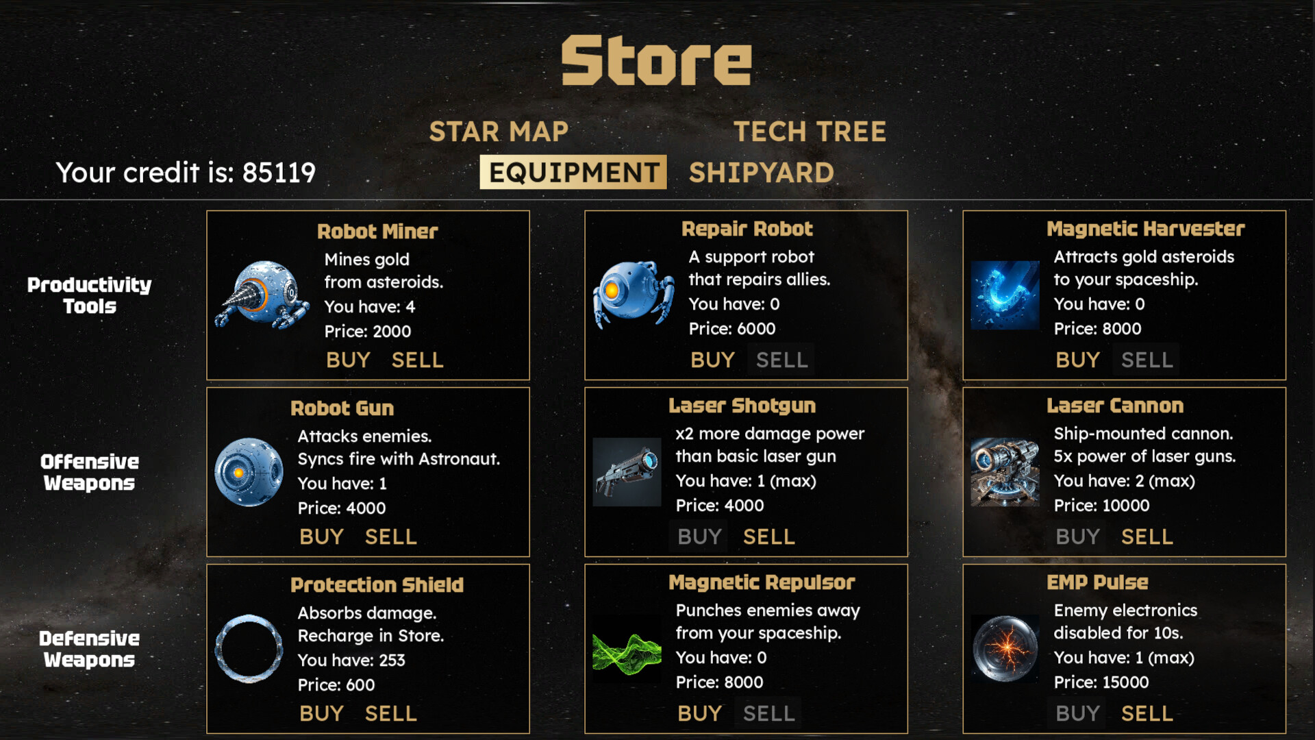 Cosmic Gold Rush screenshot 8
