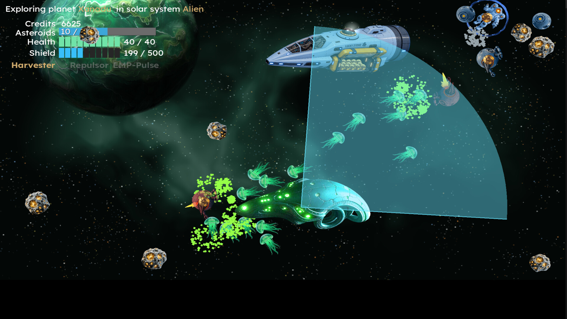 Cosmic Gold Rush screenshot 5