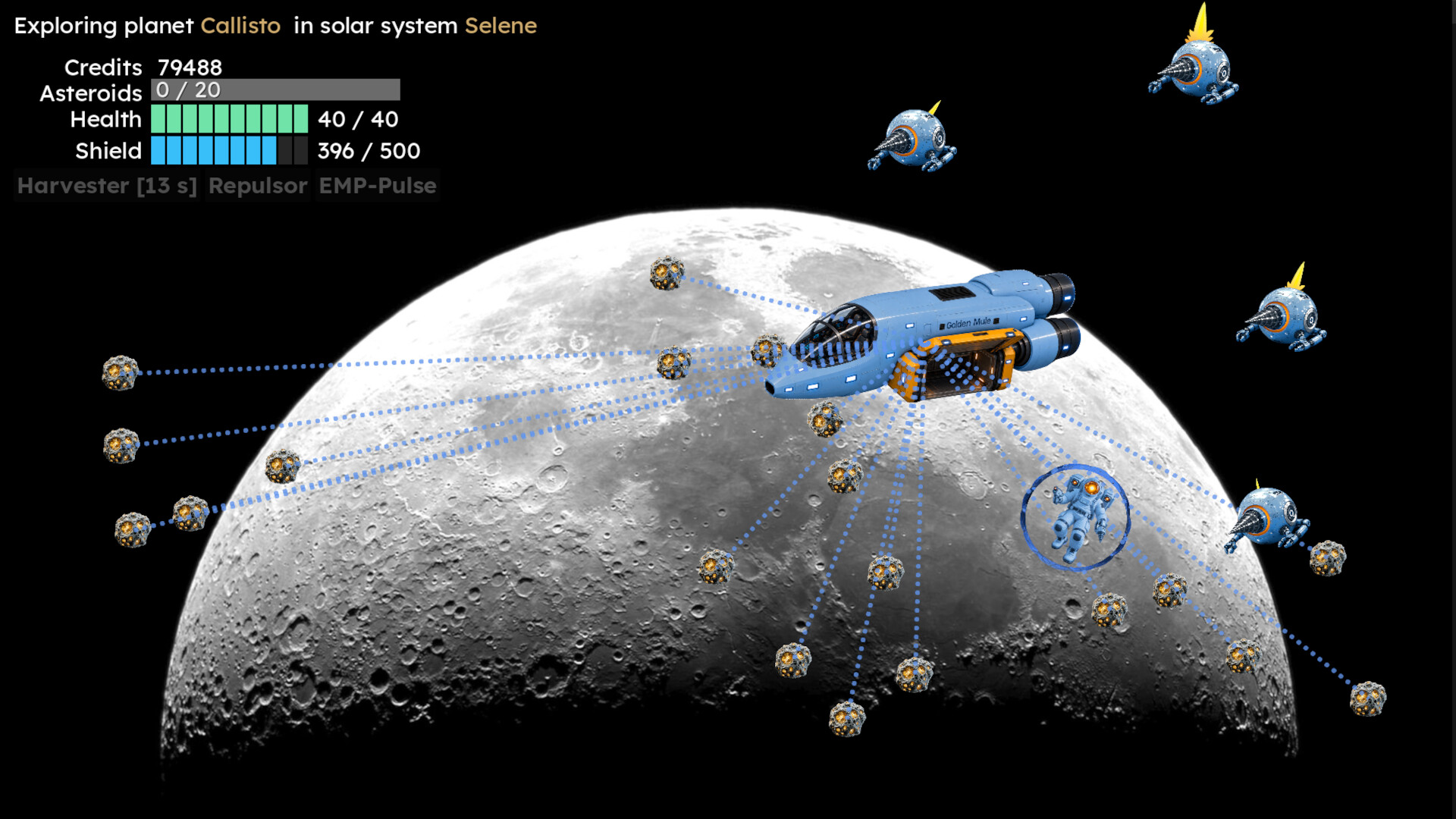 Cosmic Gold Rush screenshot 2
