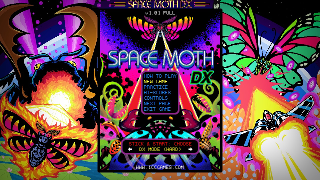 Space Moth DX screenshot 1