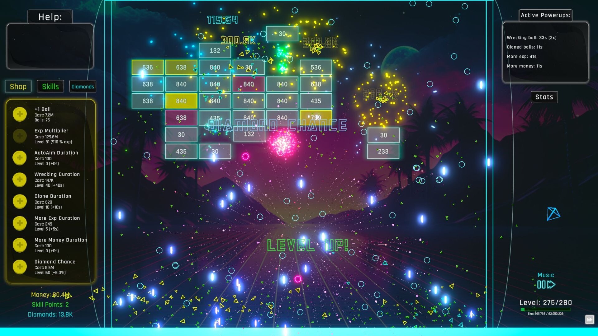 Idle Breakanoid screenshot 2
