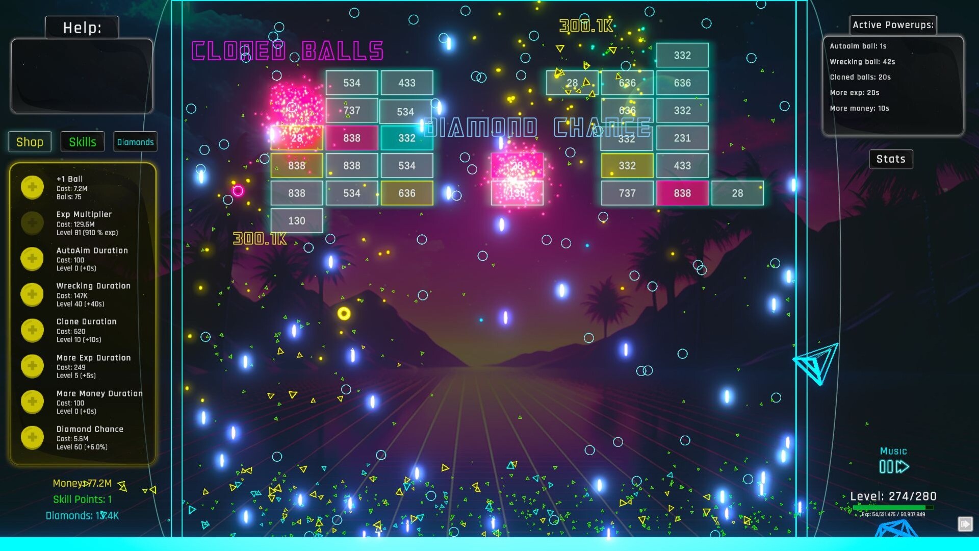 Idle Breakanoid screenshot 1