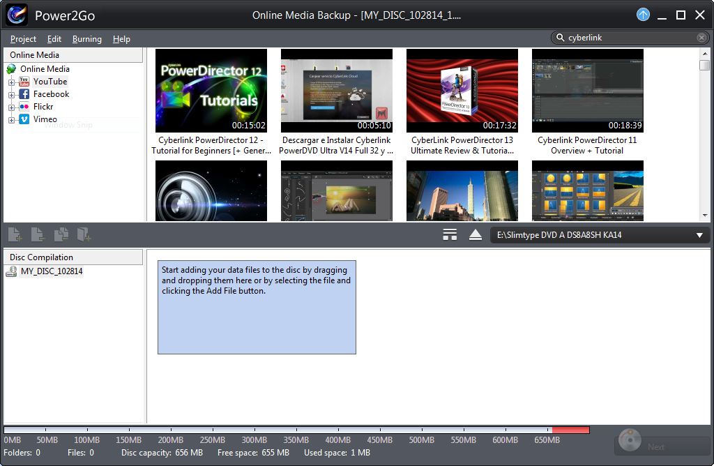 CyberLink Power2Go 10 Platinum screenshot 8